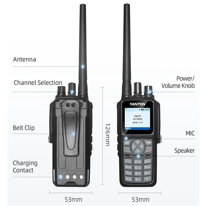 5W Digital Walkie Talkie Radio