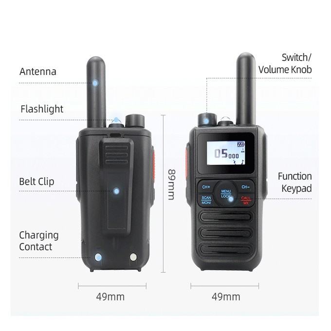 Handheld Smallest Ham Radio