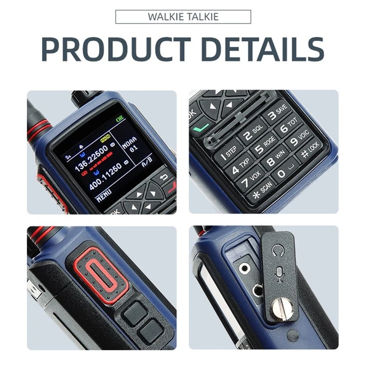 Ip67 Dual Band Walkie Talkie