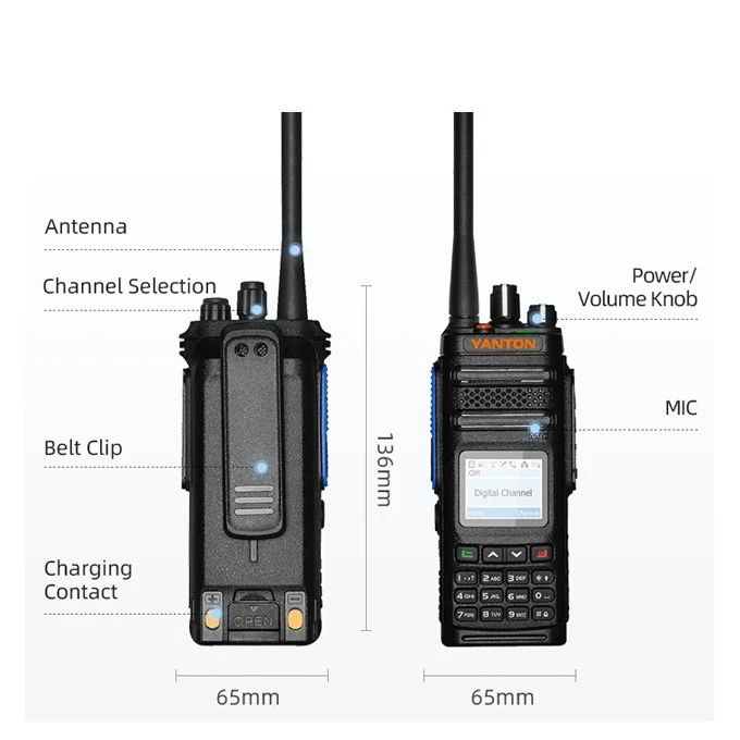 Vhf Dmr Walkie Talkie